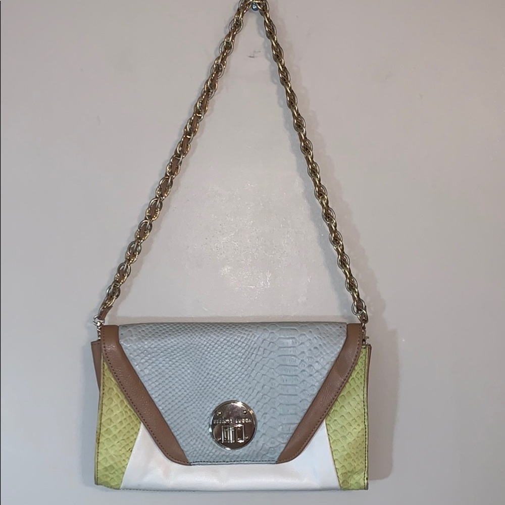 Elliott Lucca Color Block Handbag